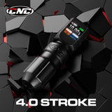 CNC E77 PRO 4.0 Stroke Wireless Tattoo Machine Dual Batteries