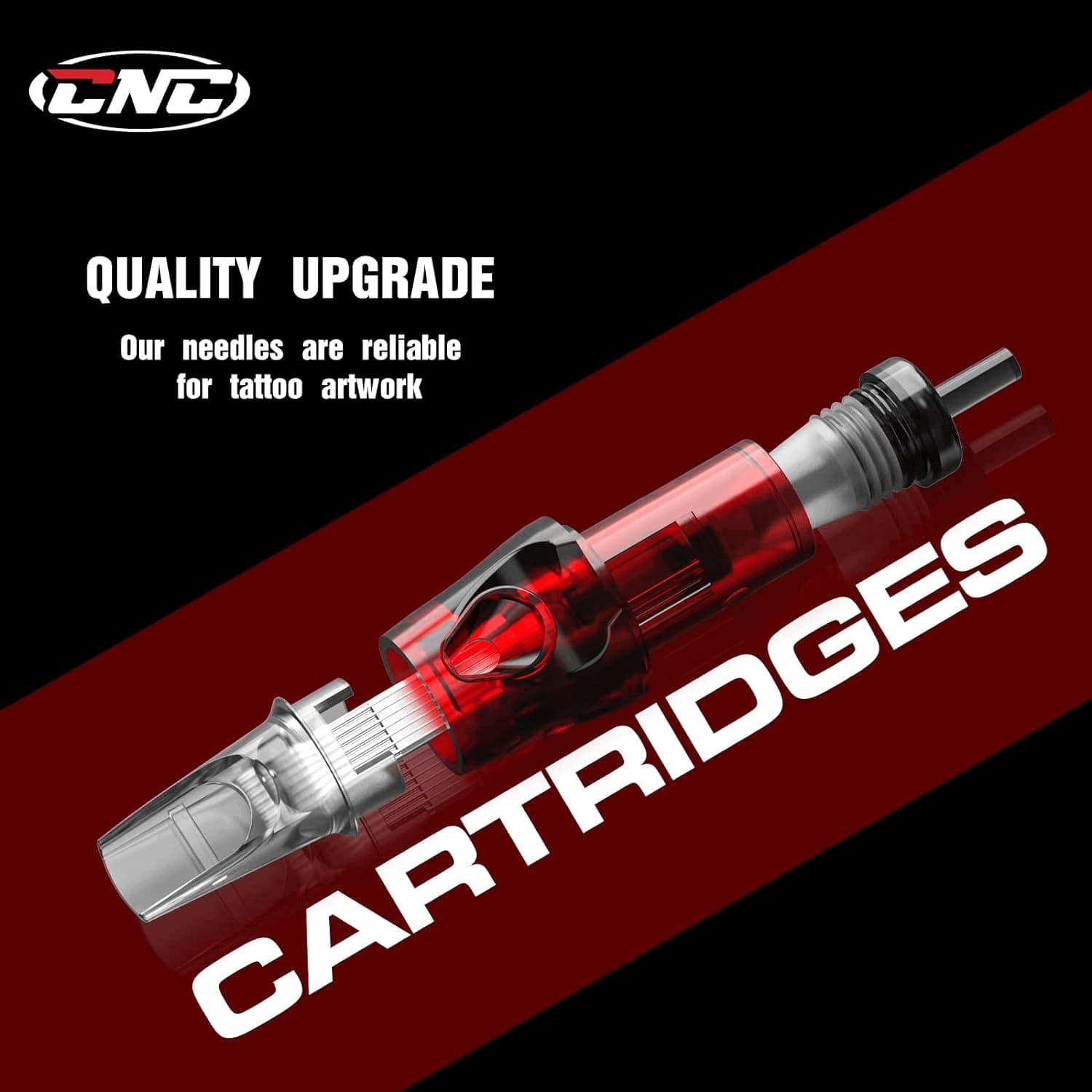 CNC Police Tattoo Needle Cartridges Round Magnum RM 20PCS